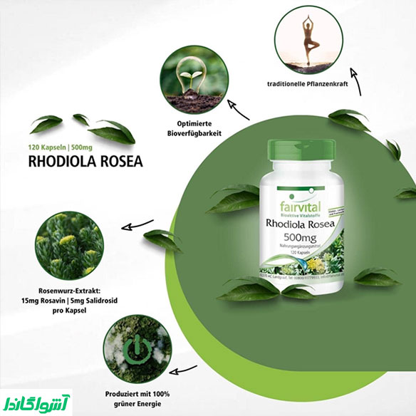 ترکیبات تشکیل دهنده رودیولا فیرویتال