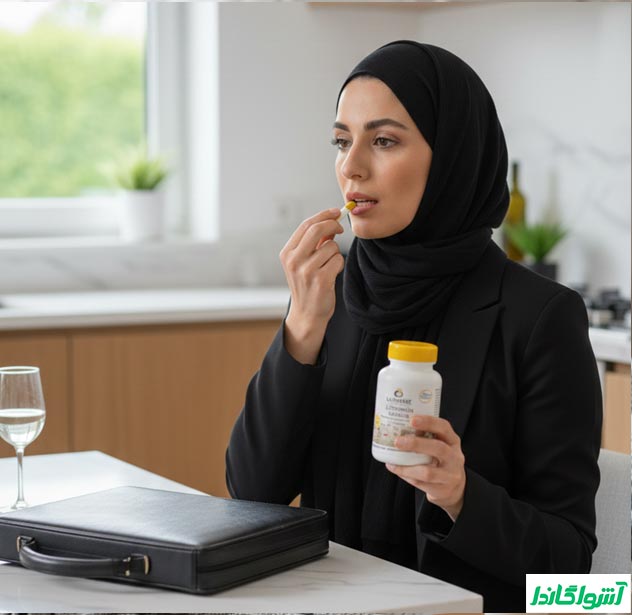 موارد مصرف ال تیانین ورنکه ساخت آلمان برای خانم ها